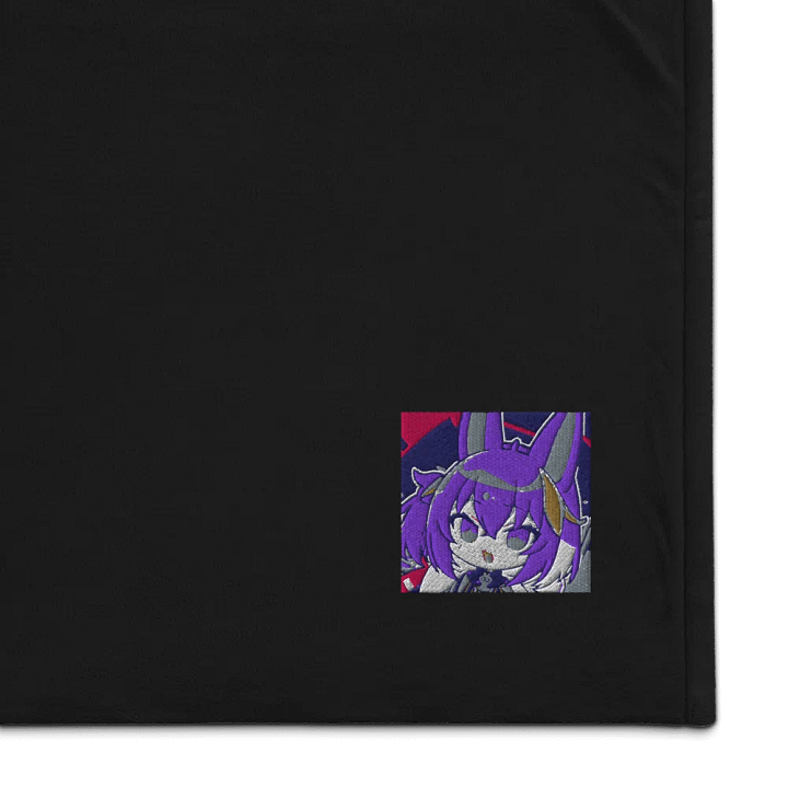 Chibi Cat Girl Anime Sherpa Blanket product image (1)