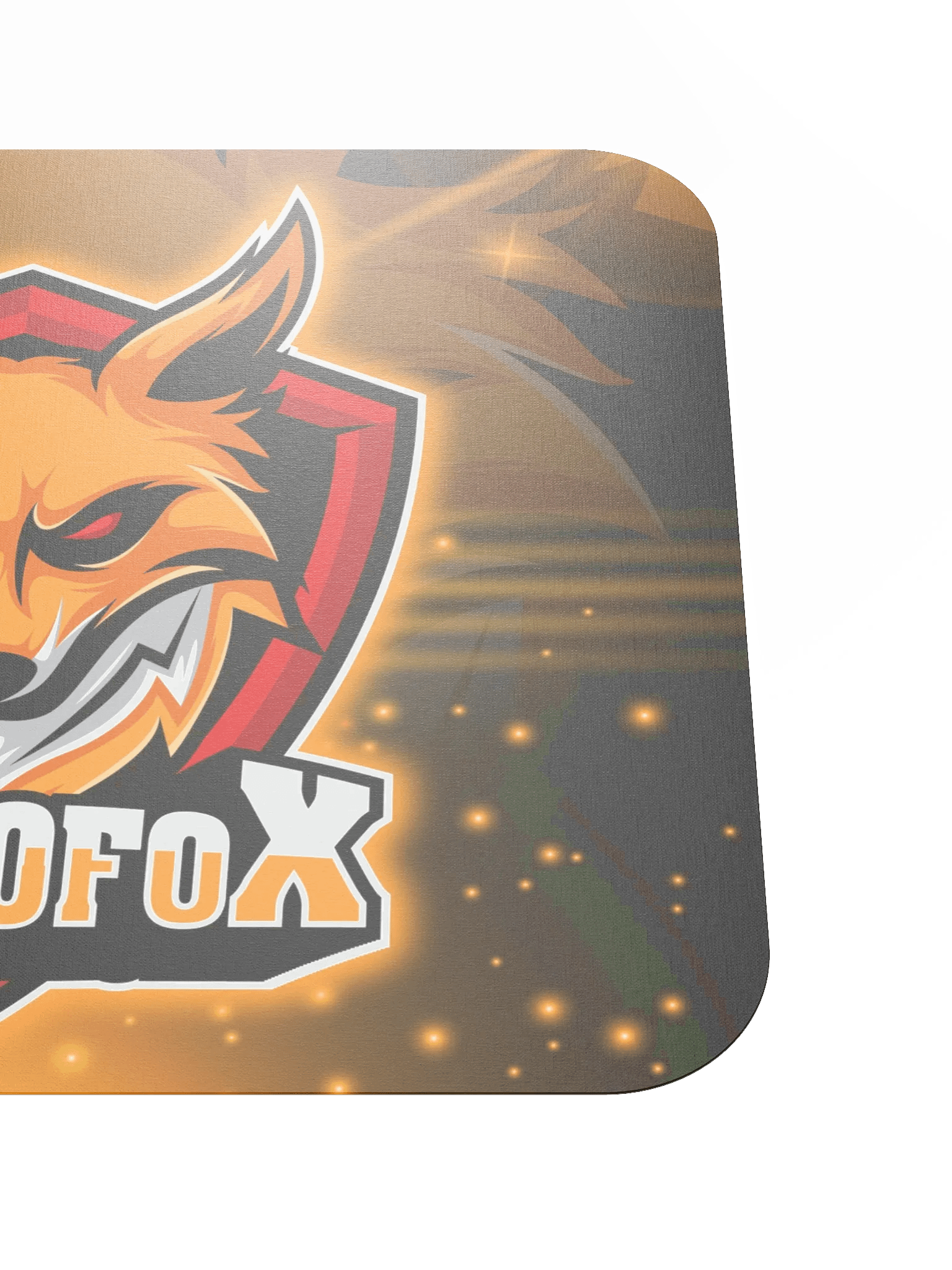 Intense Fox Shield Mouse Pad product image (5)
