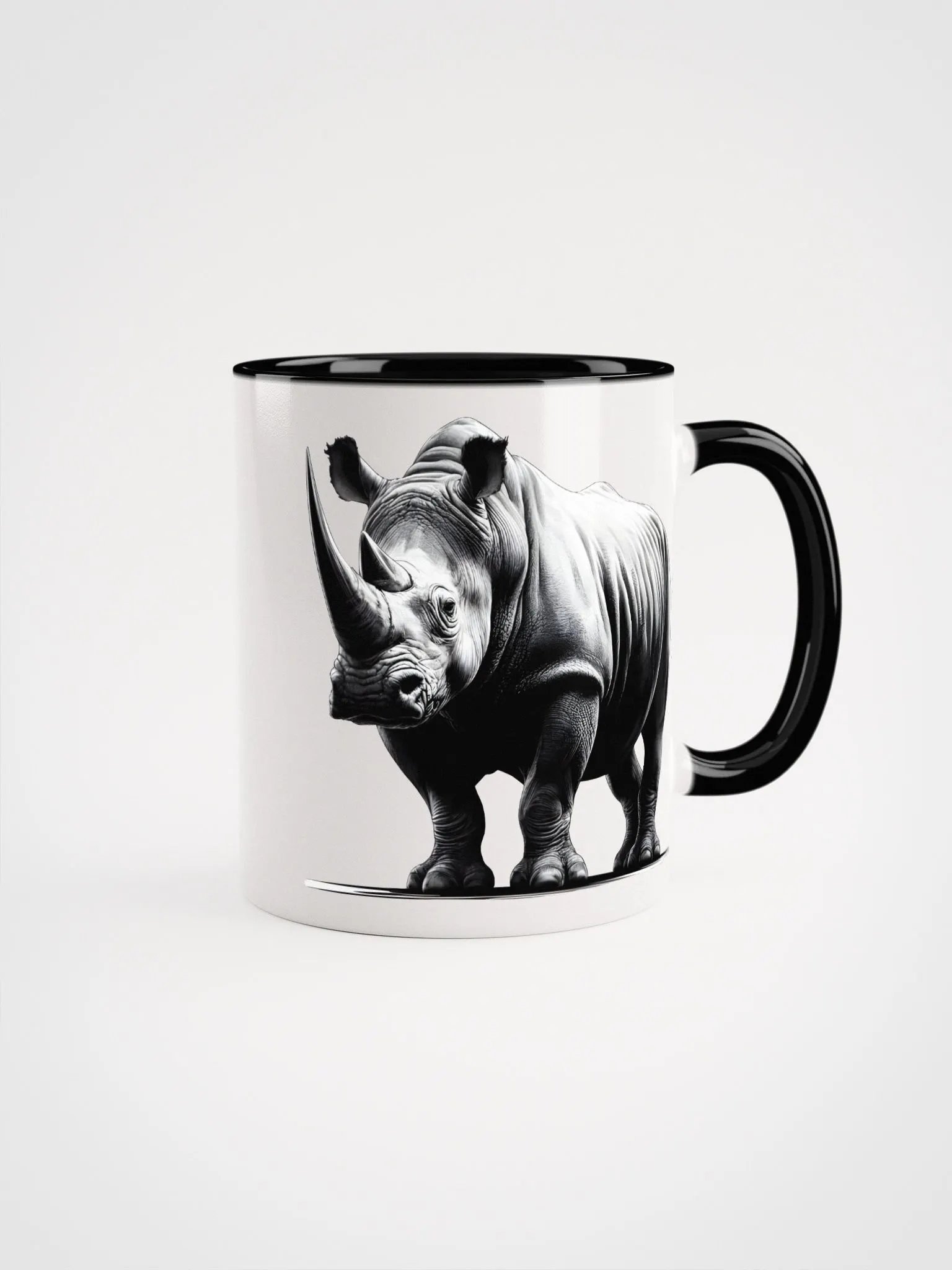 African Wild Rhino Ceramic Mug product image (1)