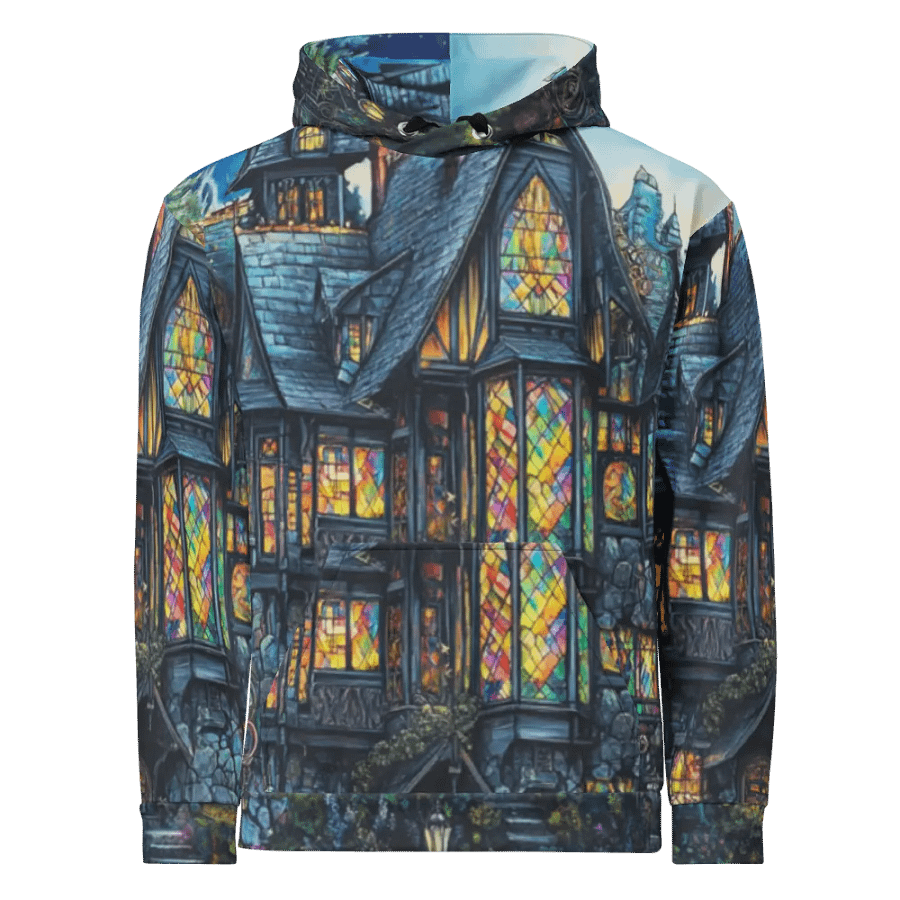 Enchanted Forest Bungalow Unisex Hoodie product image (5)