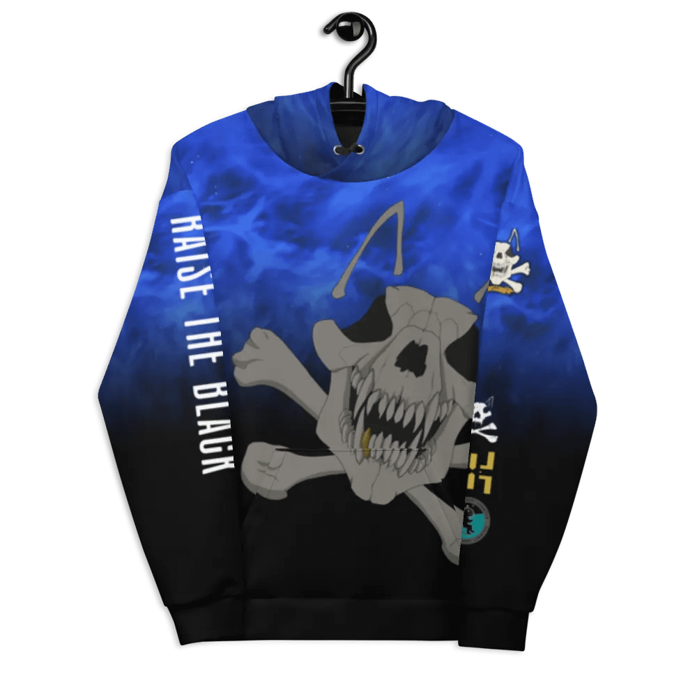 Mongrel Squad Straight Outta Klescher Blue/Black Hoodie product image (7)