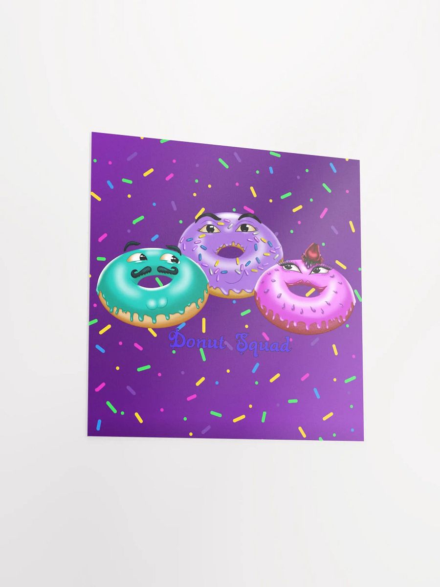 Donut Squad Unframed Print product image (12)