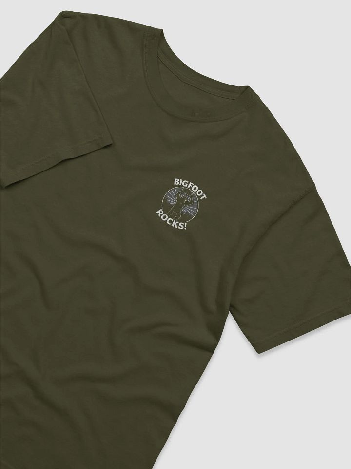 BIGFOOT ROCKS (Rock Thrower) Shirt [small logo] product image (2)