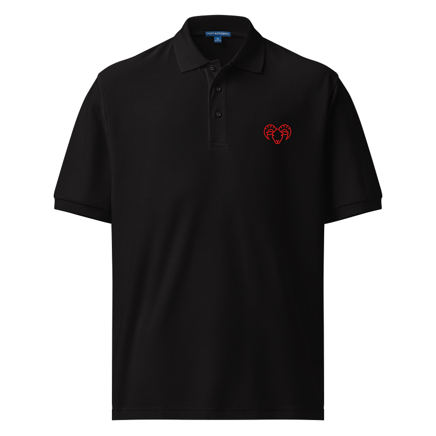 Minimalist Ram's Head Polo Shirt product image (1)