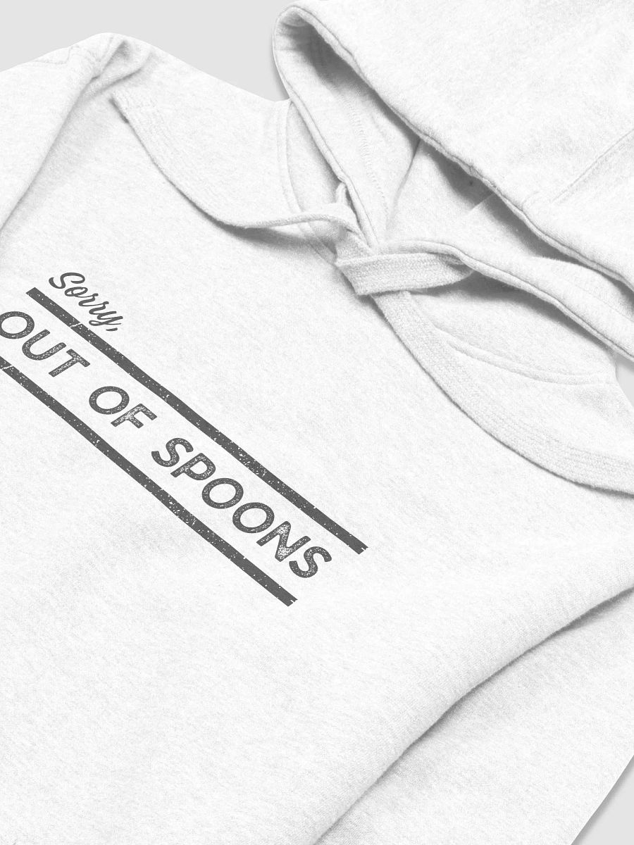 Out of S[poons] Grey Hoodie product image (3)