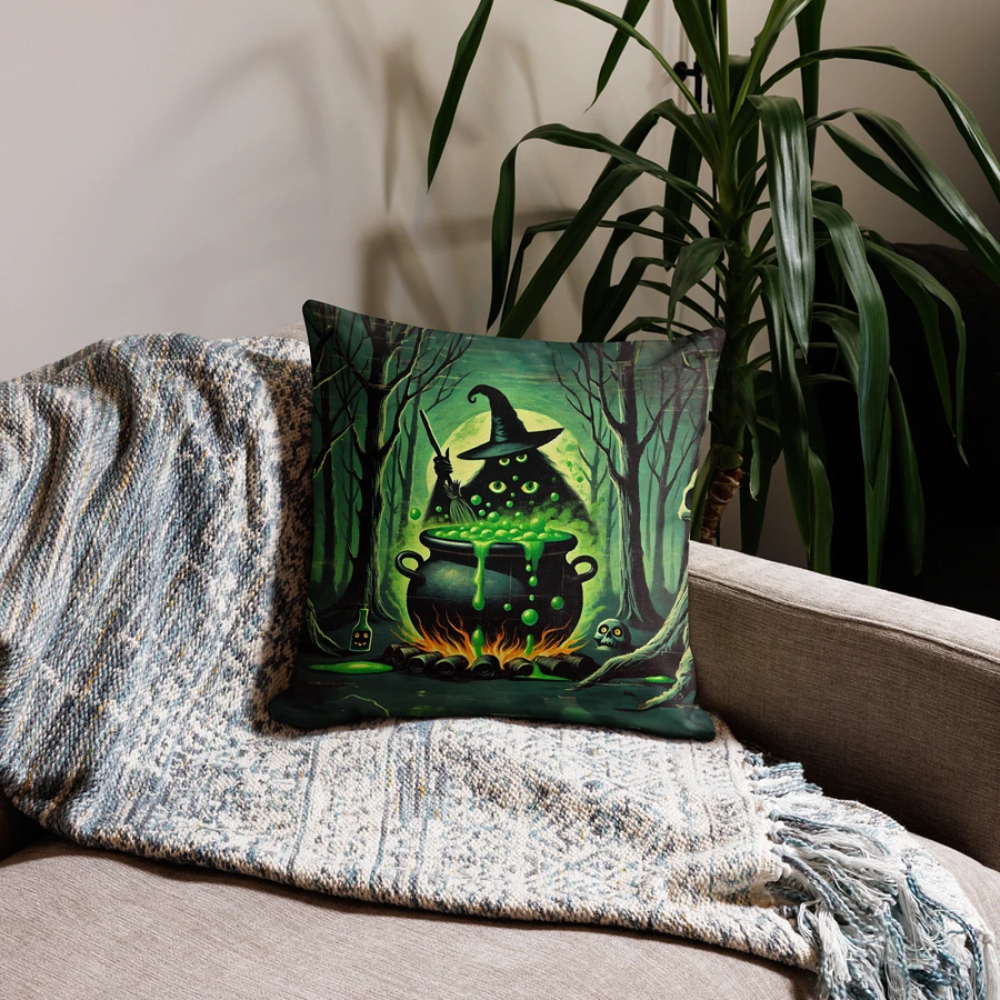 Cauldron Monster Premium Pillow Case product image (13)