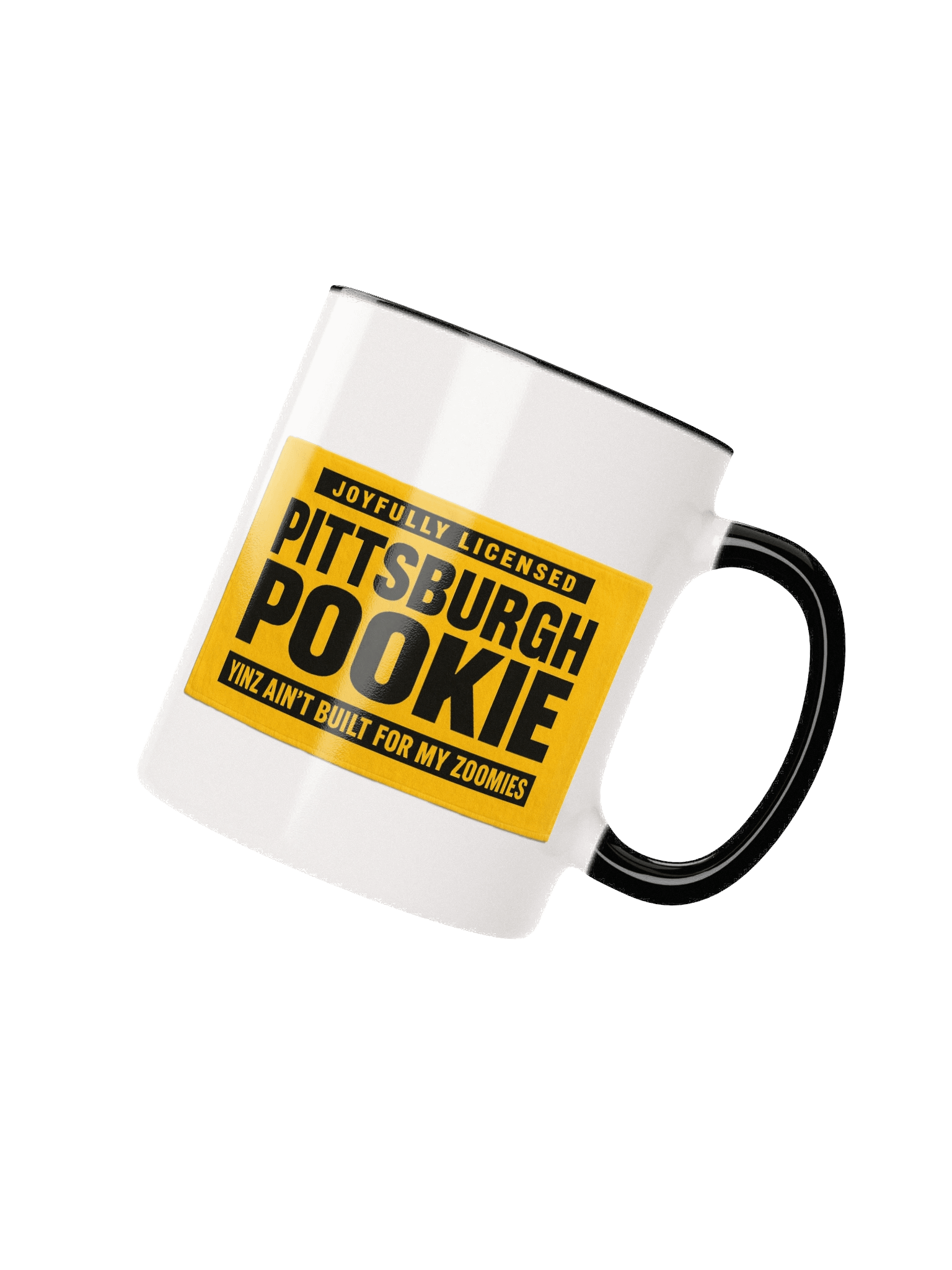 Pittsburgh Pookie Terrible Towel Ceramic Mug product image (2)