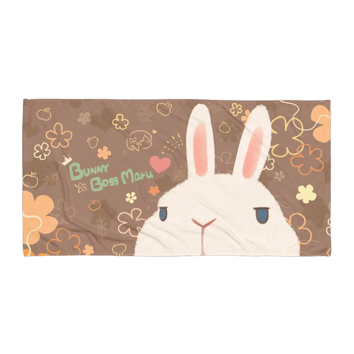 Peeking Maru Bath Towel product image (1)