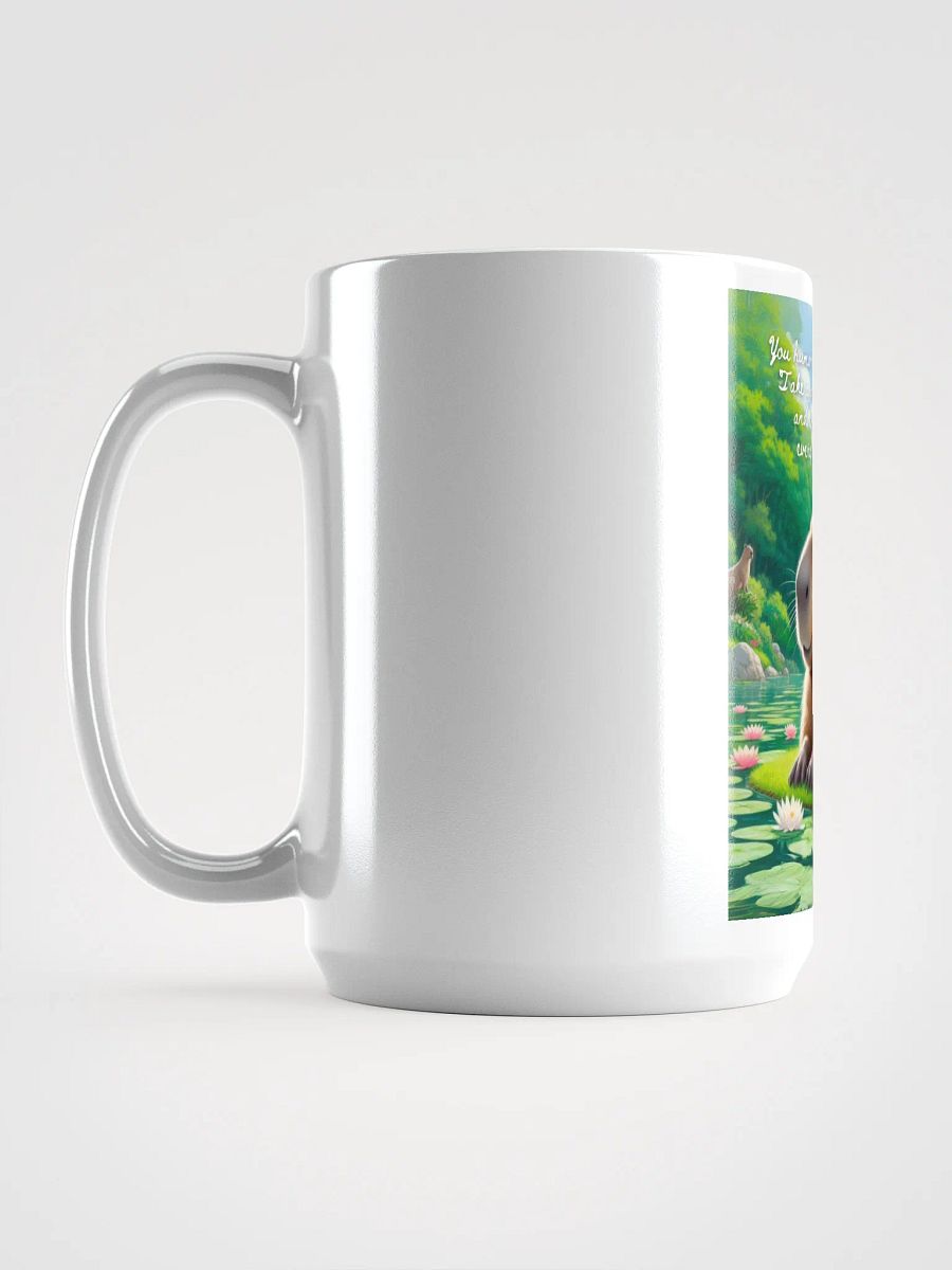 Capybara's Peaceful Advice Mug product image (6)