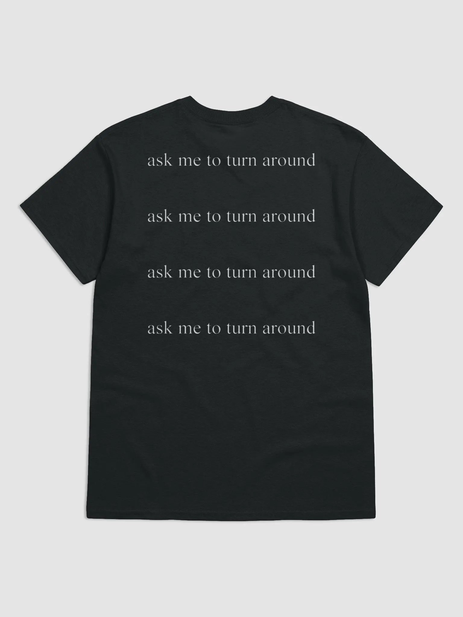 CHECK OUT Bottom Text t-shirt product image (2)