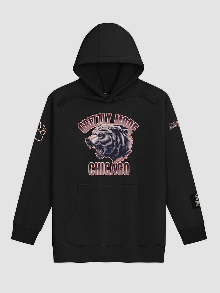 Grizzly Mode Cotton Blend Hoodie | Chicago | Football | Home Locker product image (1)