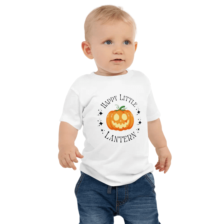 Happy Little Lantern Halloween Baby Jersey Short Sleeve Tee product image (1)