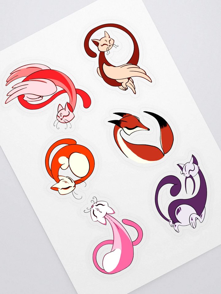 Calming Animals Collection Sticker Sheet product image (1)