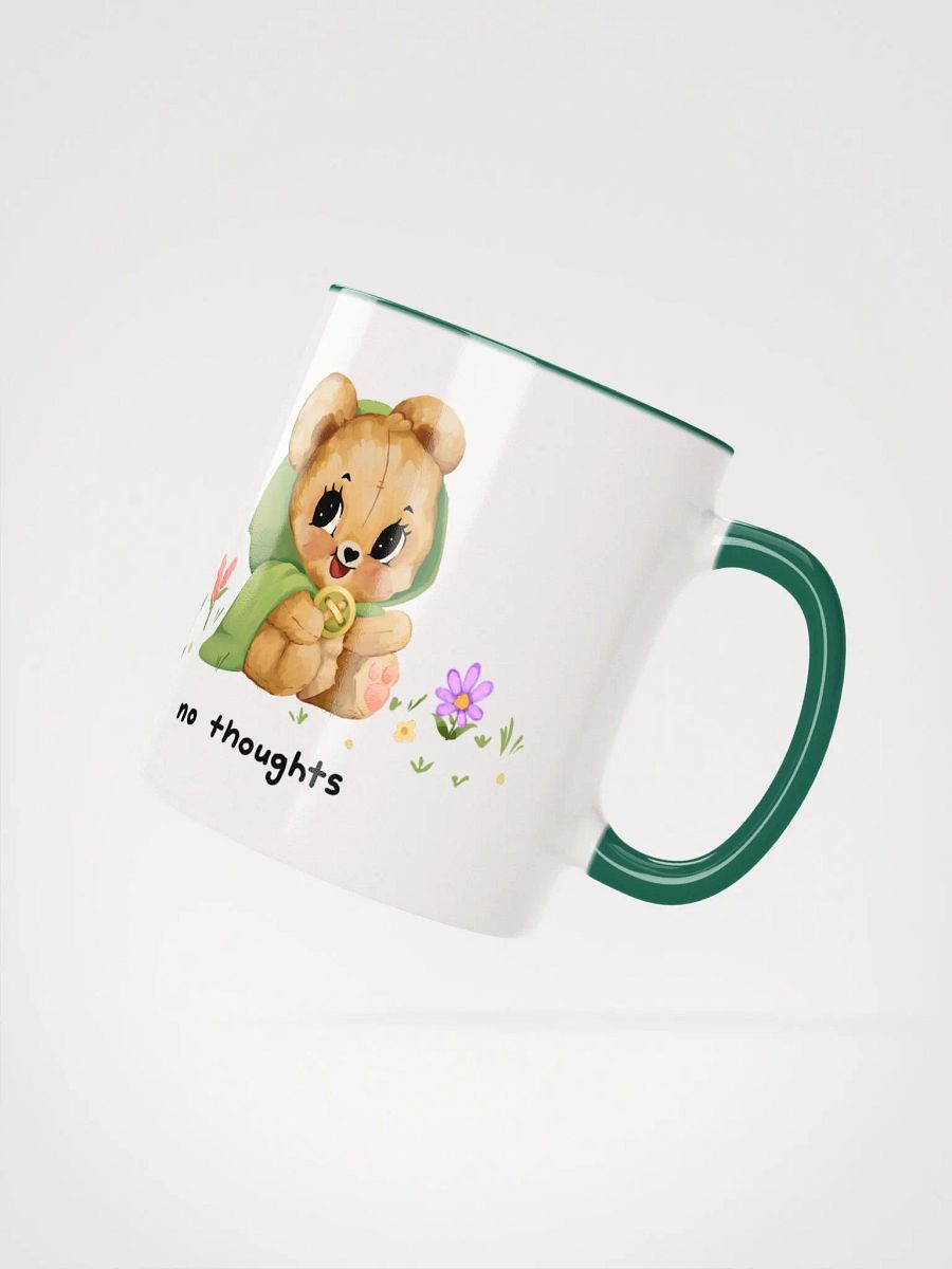 "No Thoughts" Buttons Mug product image (2)