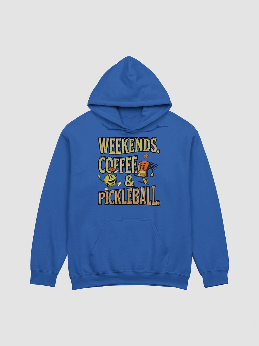 Weekends Coffee And Pickleball Vibes Hoodie product image (7)