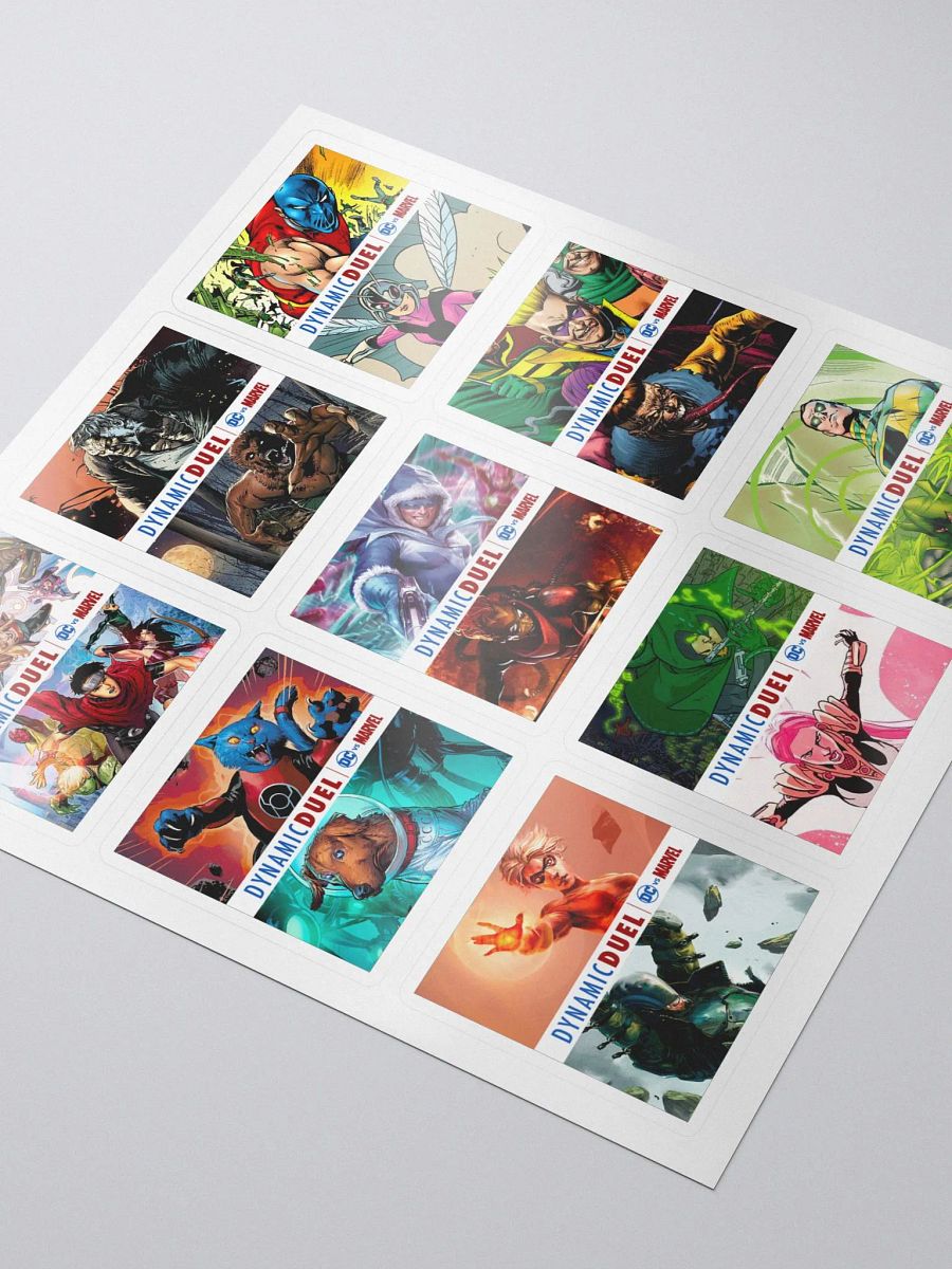 Dynamic Duel Episode Cover Stickers - Series 17 product image (3)