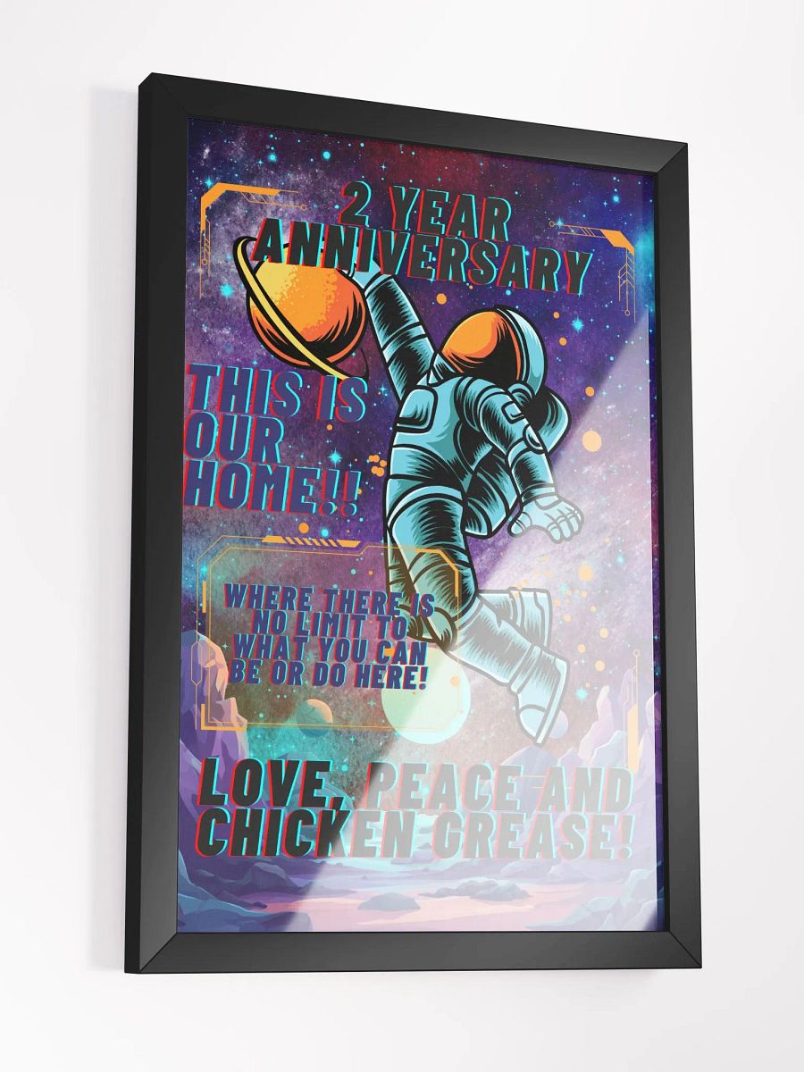 Chill Zone 2nd Anniversary Metal Poster product image (5)