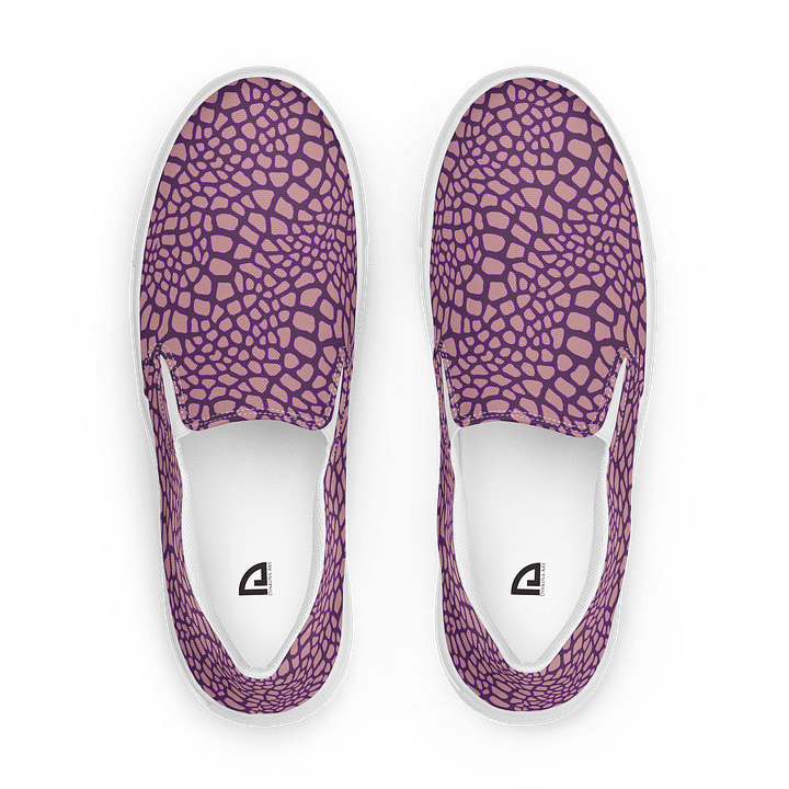 Purple Giraffe Canvas Shoes product image (1)
