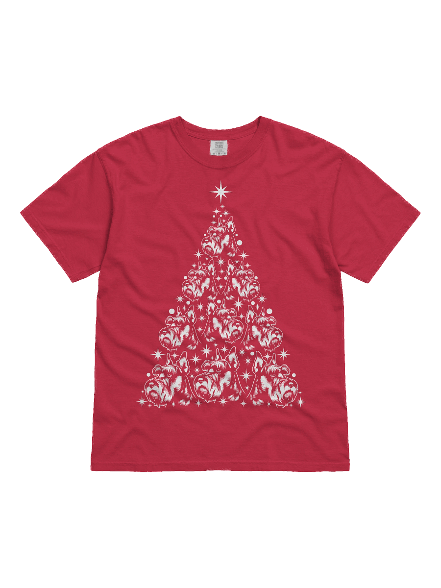 Standard Schnauzer Christmas Tree T-Shirt product image (31)