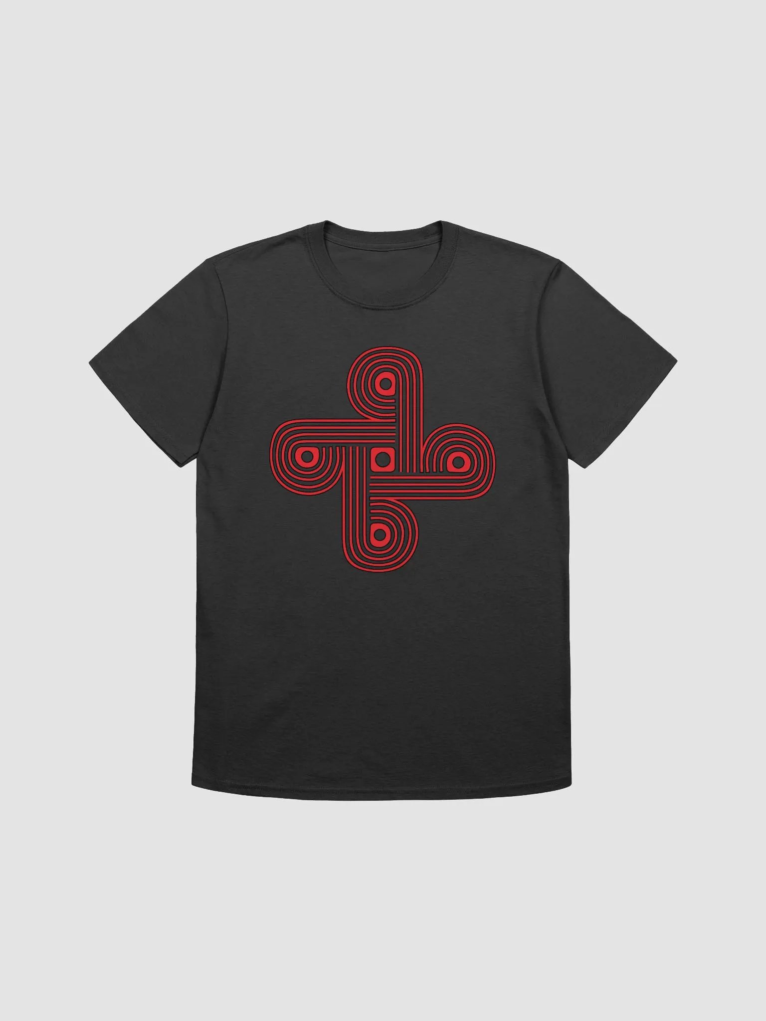 Red 4-Direction tee product image (1)