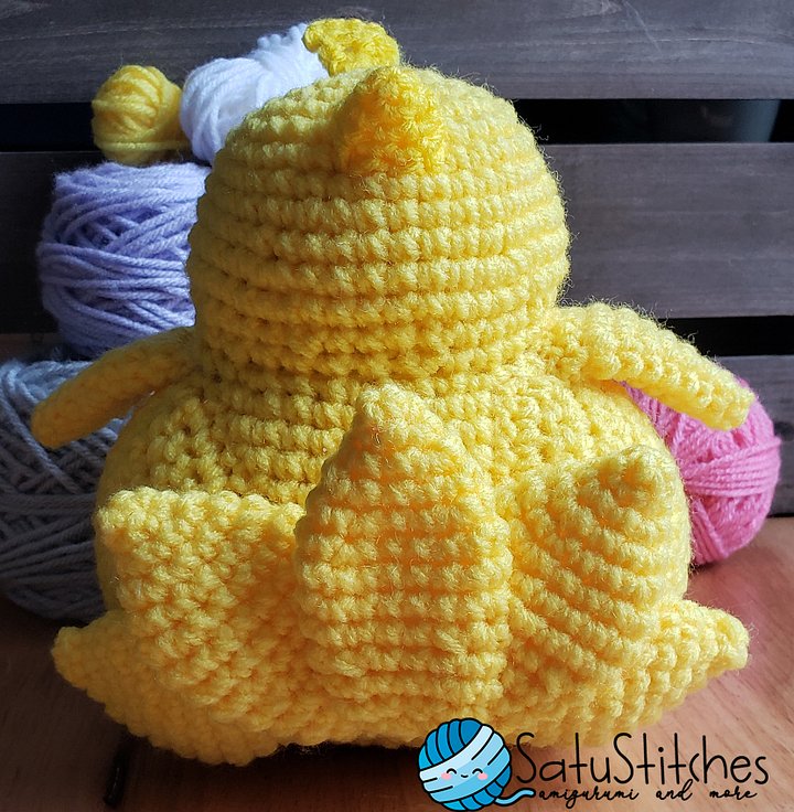 Fat Chocobo Crochet Pattern product image (2)
