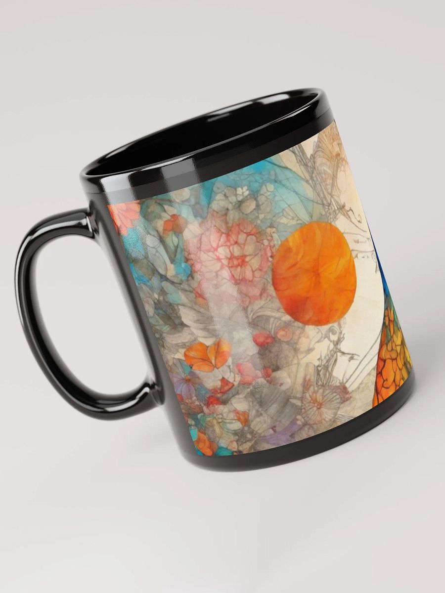 Whimsical Japanese Style Bird Mug product image (5)