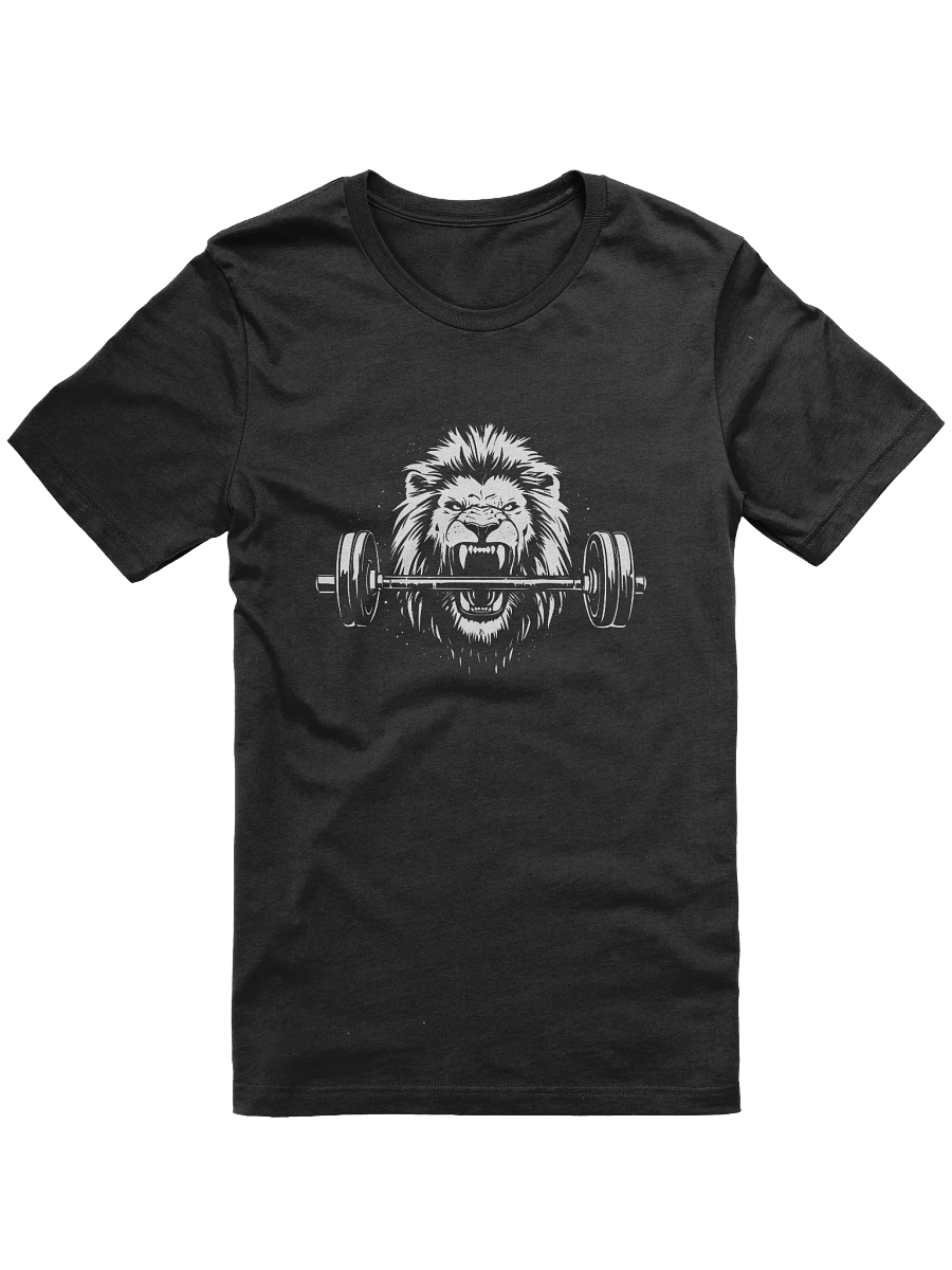 Lion Weightlifting T-Shirt - Gym Motivation Tee product image (1)