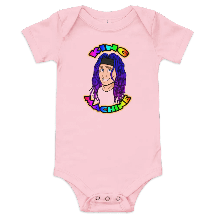 Rainbow king 2-24m onsie product image (3)