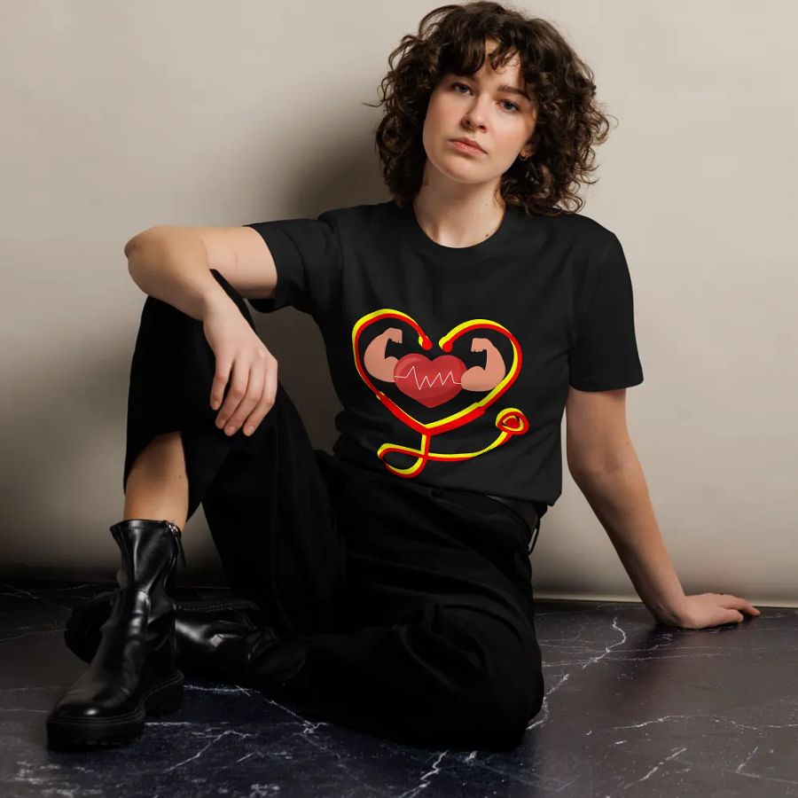 Heartbeat Strength Unisex T-Shirt product image (11)