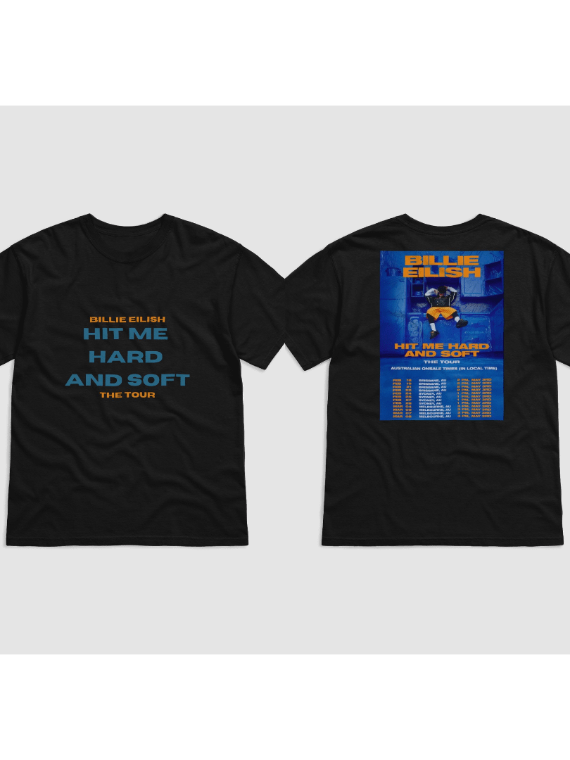 HIT ME HARD AND SOFT TOUR X TOUR AU DATES | T -SHIRT product image (1)