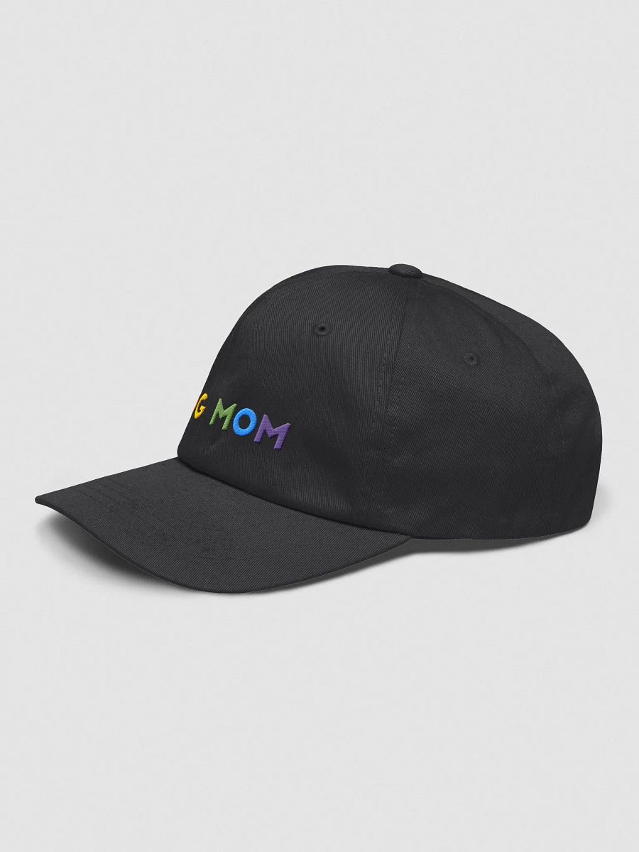 Dog Mom, Vibrant rainbow letters Yupoong Dad Hat product image (3)