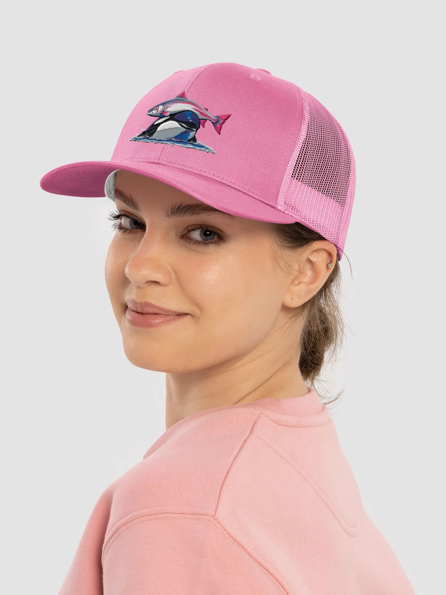 Orca and Salmon Hat product image (4)