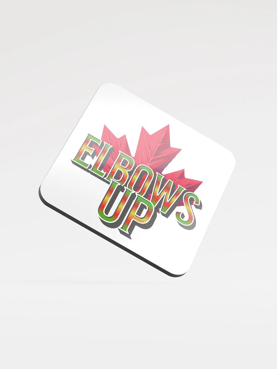 Elbows Up Maple Leaf Gradient Coaster Set product image (2)
