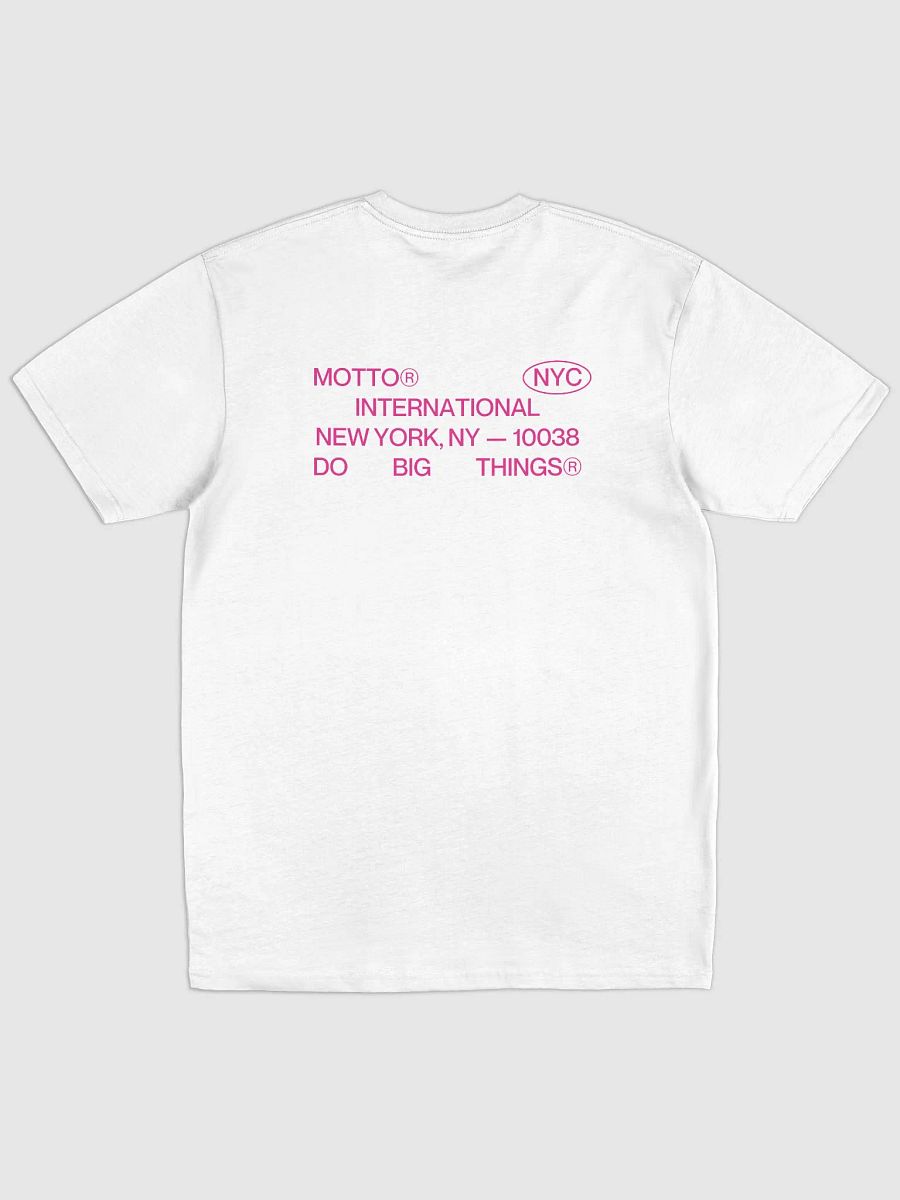 Motto® International T-Shirt - Pink product image (1)