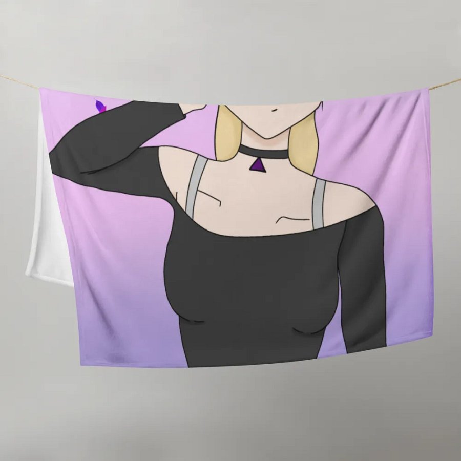 Pink Jade+ Throw Blanket product image (9)