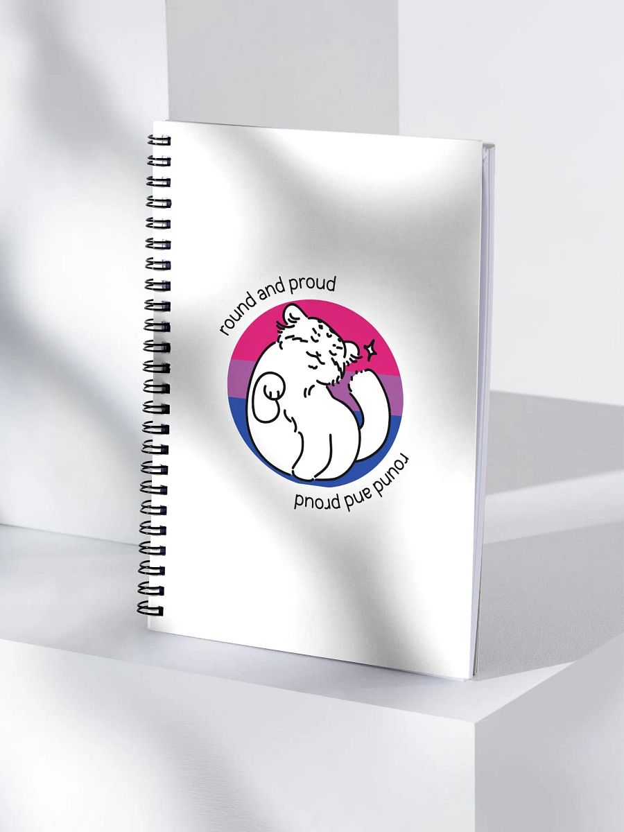 Round and Proud Manul Bisexual Version - Spiral Notebook product image (4)