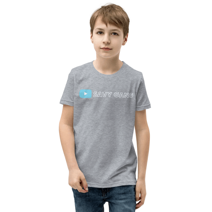 SAVYGANG YouthTee BabyBlueYT product image (1)