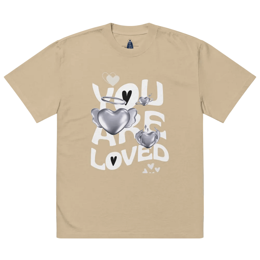 You are loved faded Tee product image (5)