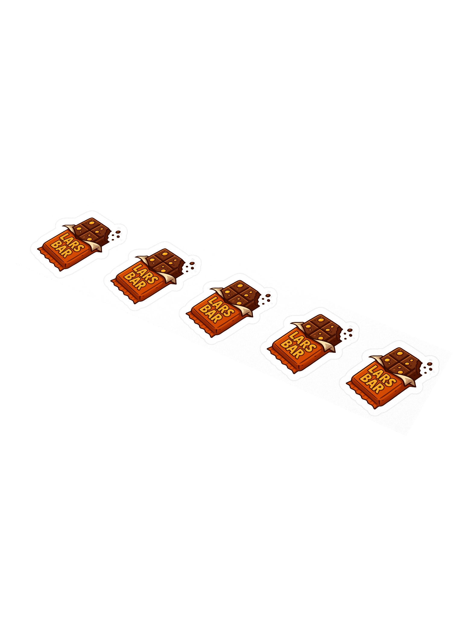 Lars Bar Illustrated Sticker Set product image (1)