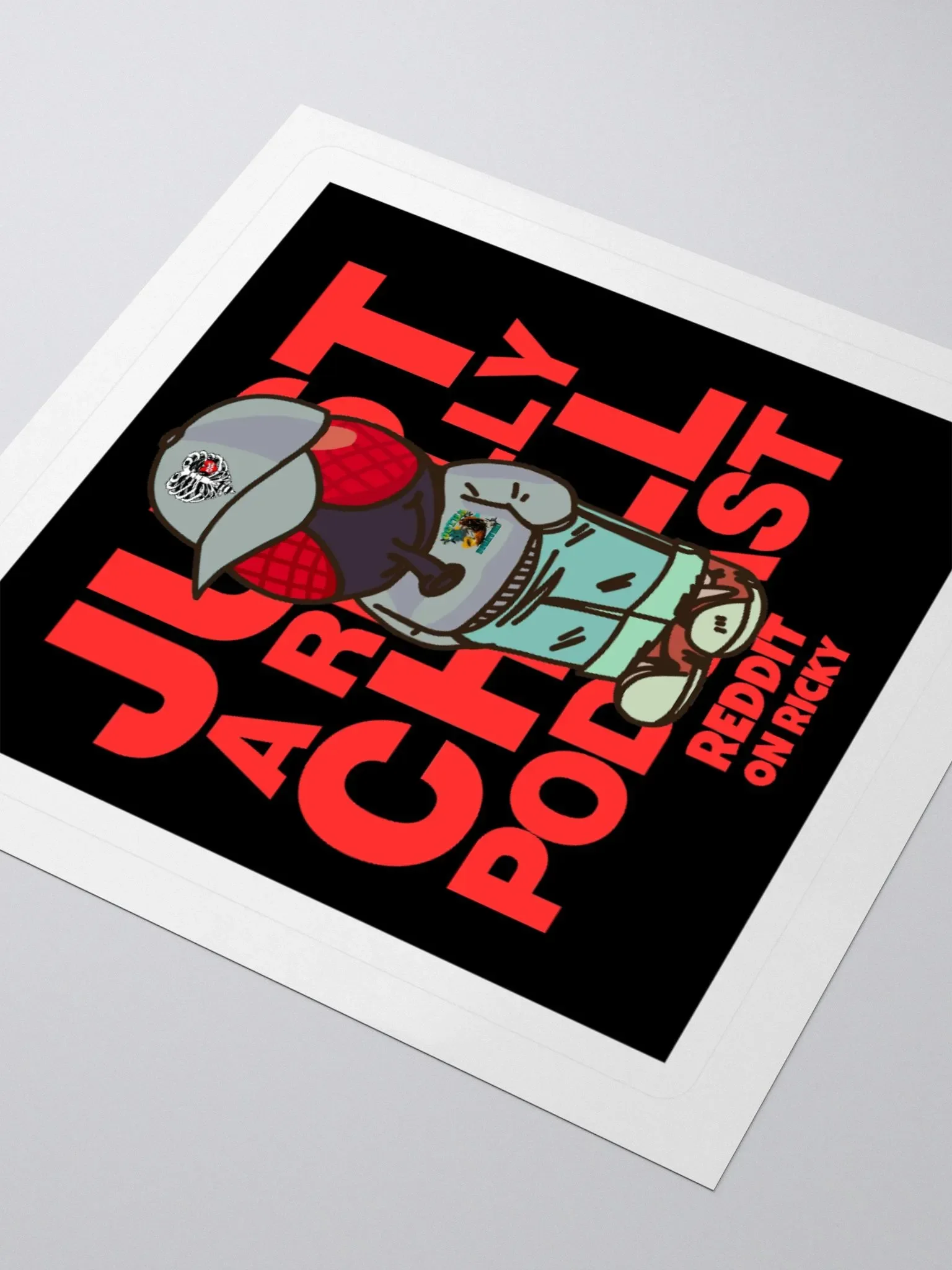 Reddit on Ricky - Sticker product image (9)