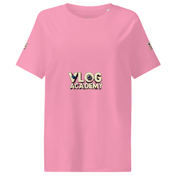 Vlog Academy Stanley/Stella Women's Organic Ribbed Neck T-Shirt product image (1)