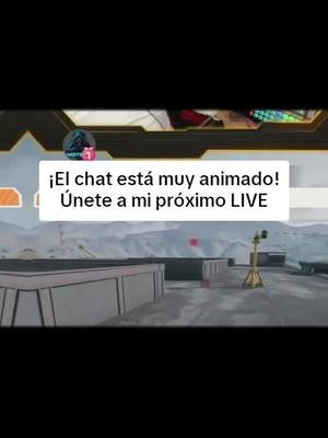 ¡El chat está muy animado!Únete a mi próximo LIVE