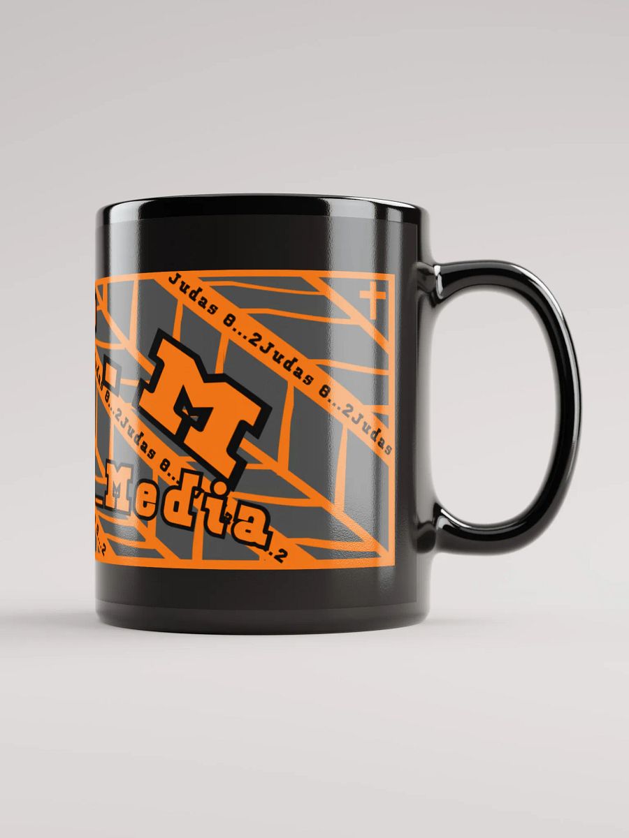 D.T.M. Black Glossy Mug product image (1)