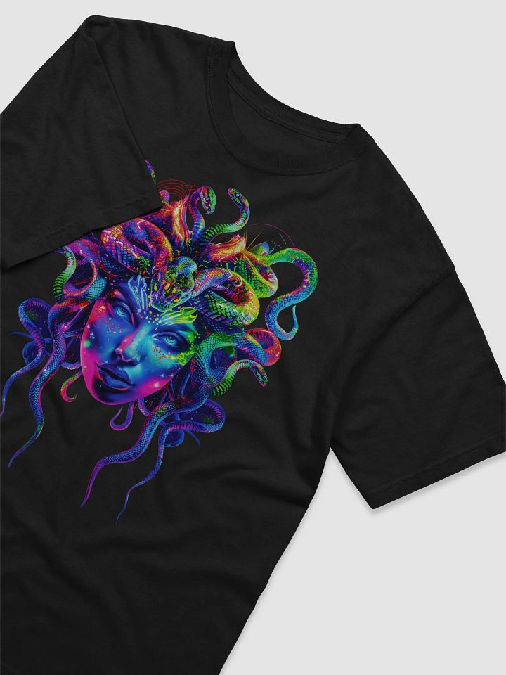 Neon Medusa Glow T-Shirt product image (1)