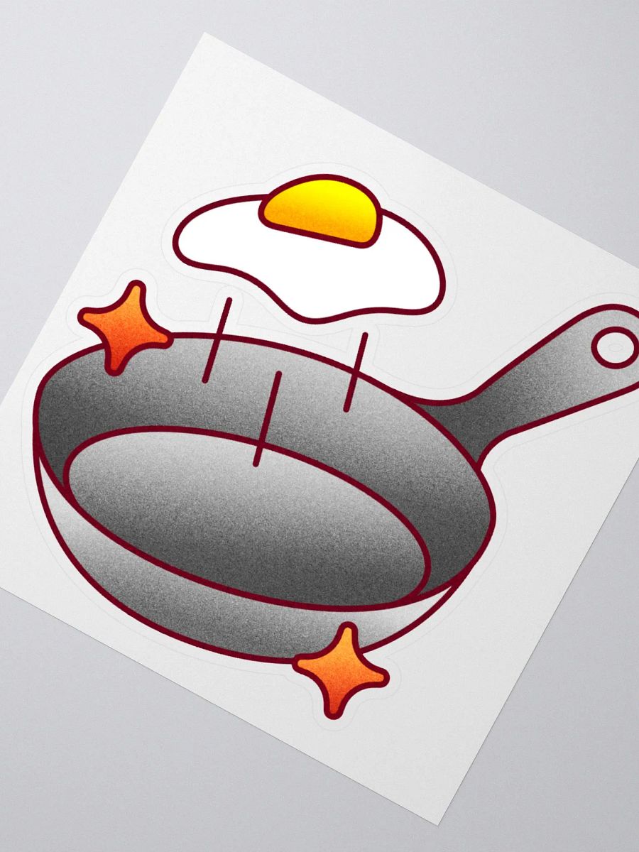 Cast Iron Sticker product image (2)