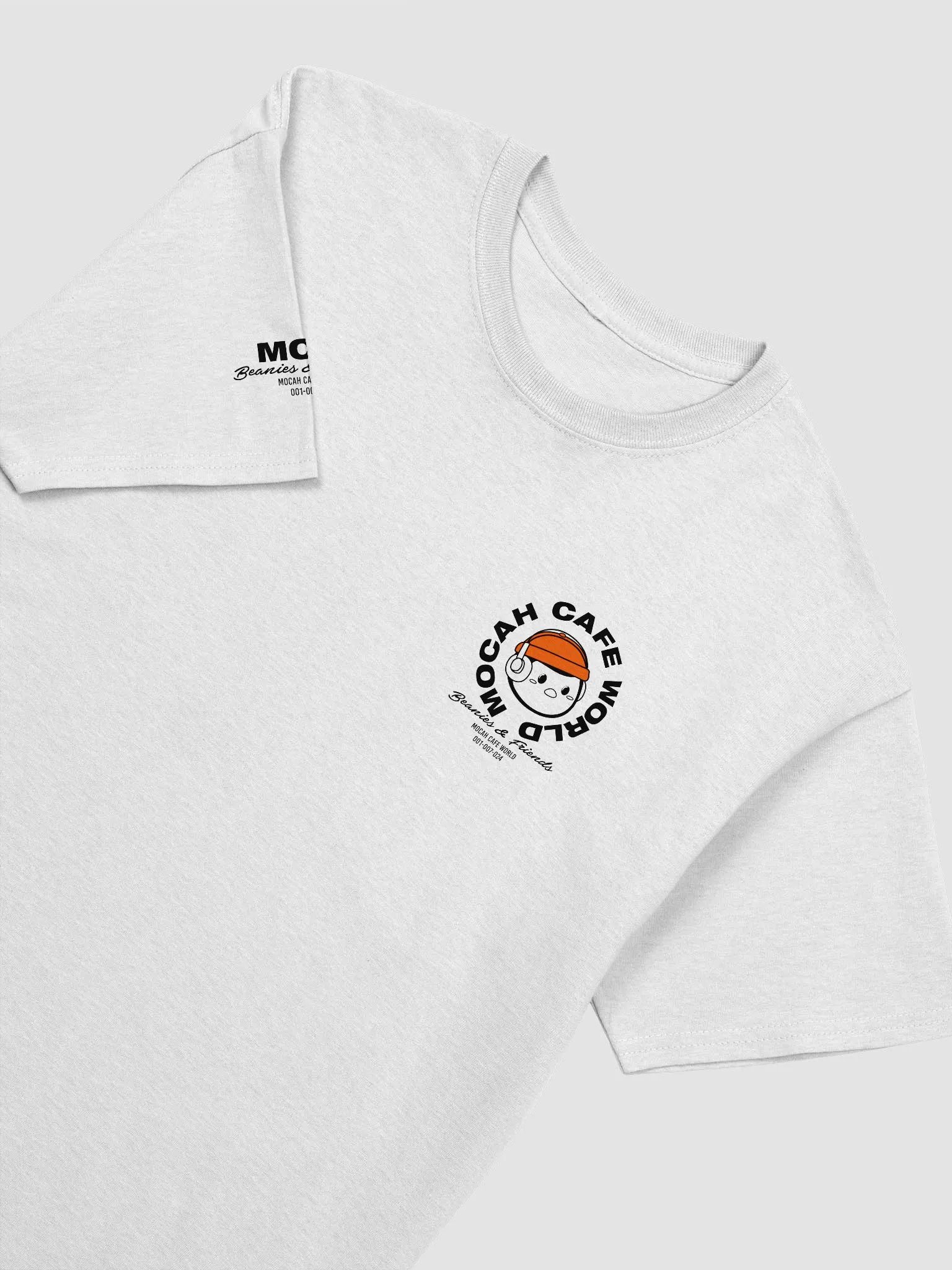 MCW. Beanies & Friends Minimal Tee - White/Orange product image (3)