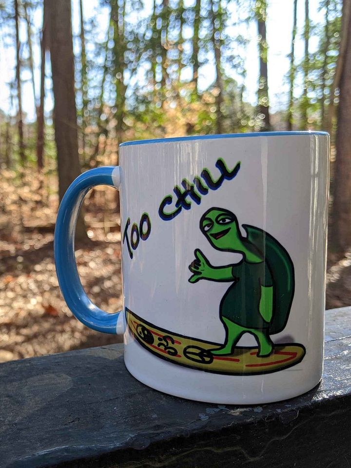 Too chill Mug! product image (6)