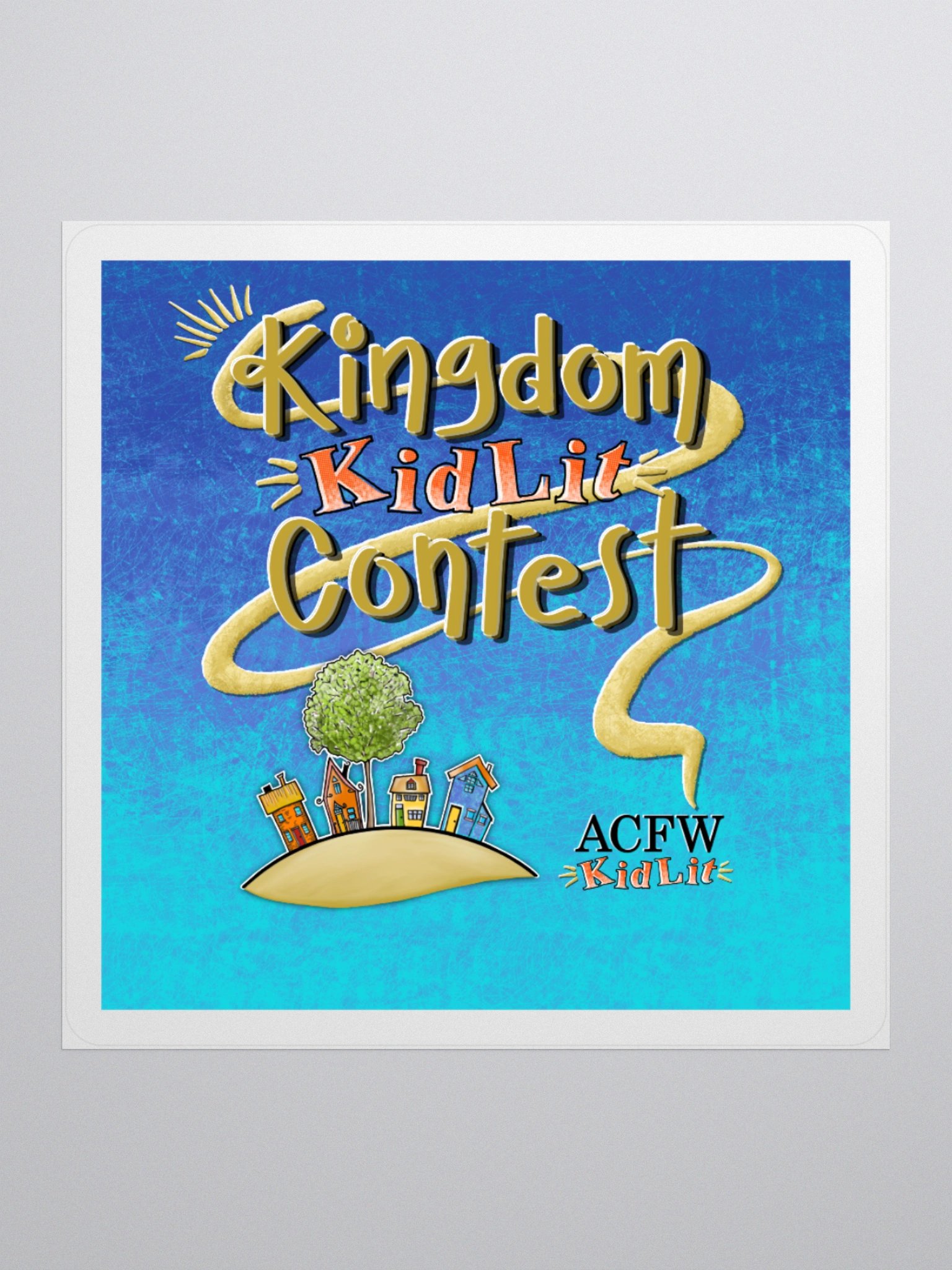 Kingdom KidLit Contest Blue Stickers product image (1)
