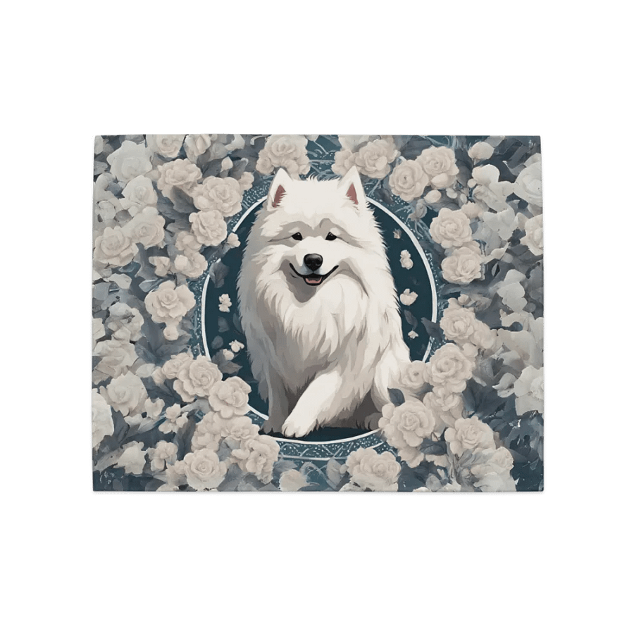 Floral Samoyed Placemat Set product image (7)
