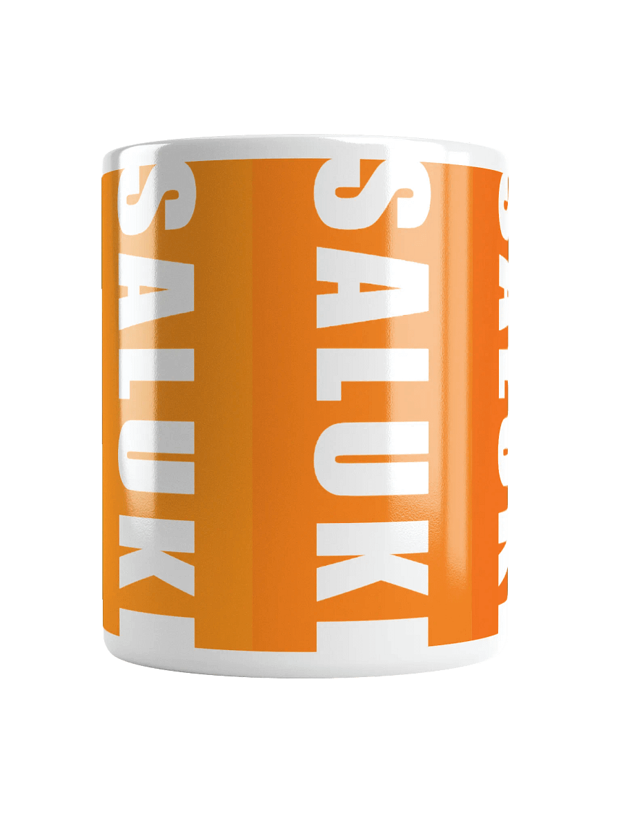 Saluki Orange Gradient Modern Chic Small Mug product image (6)